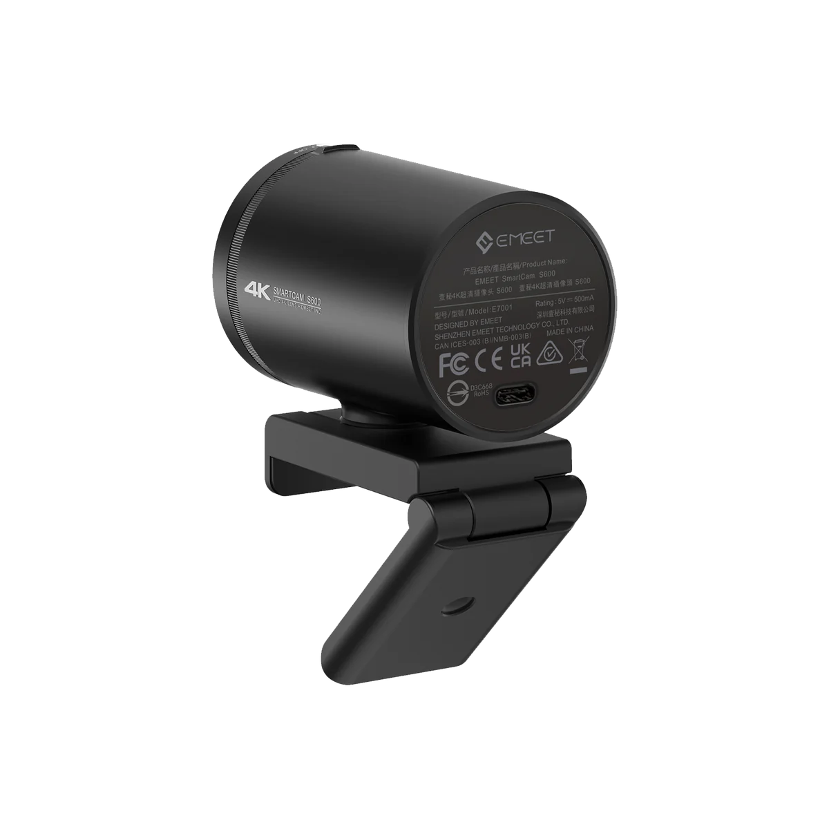 EMEET S600 4K Webcam