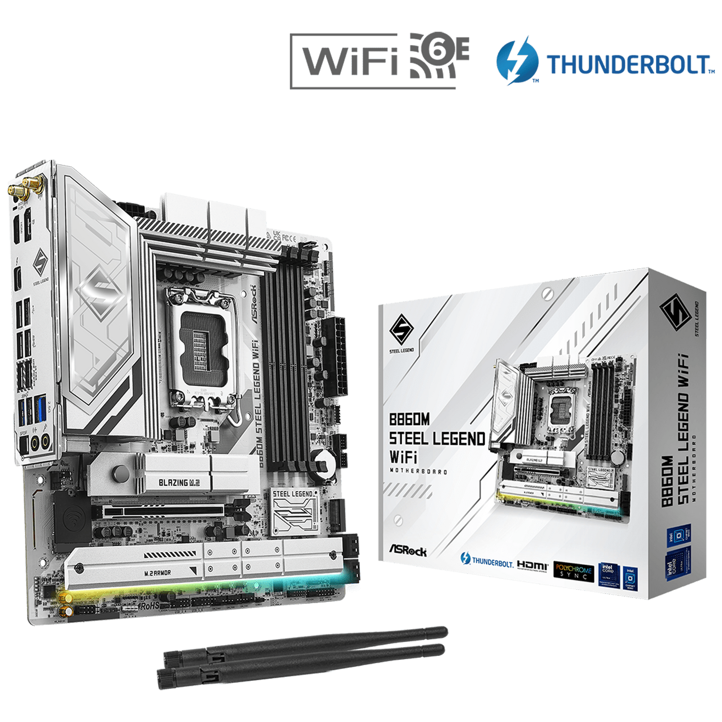 ASRock B860M Steel Legend WiFi LGA 1851