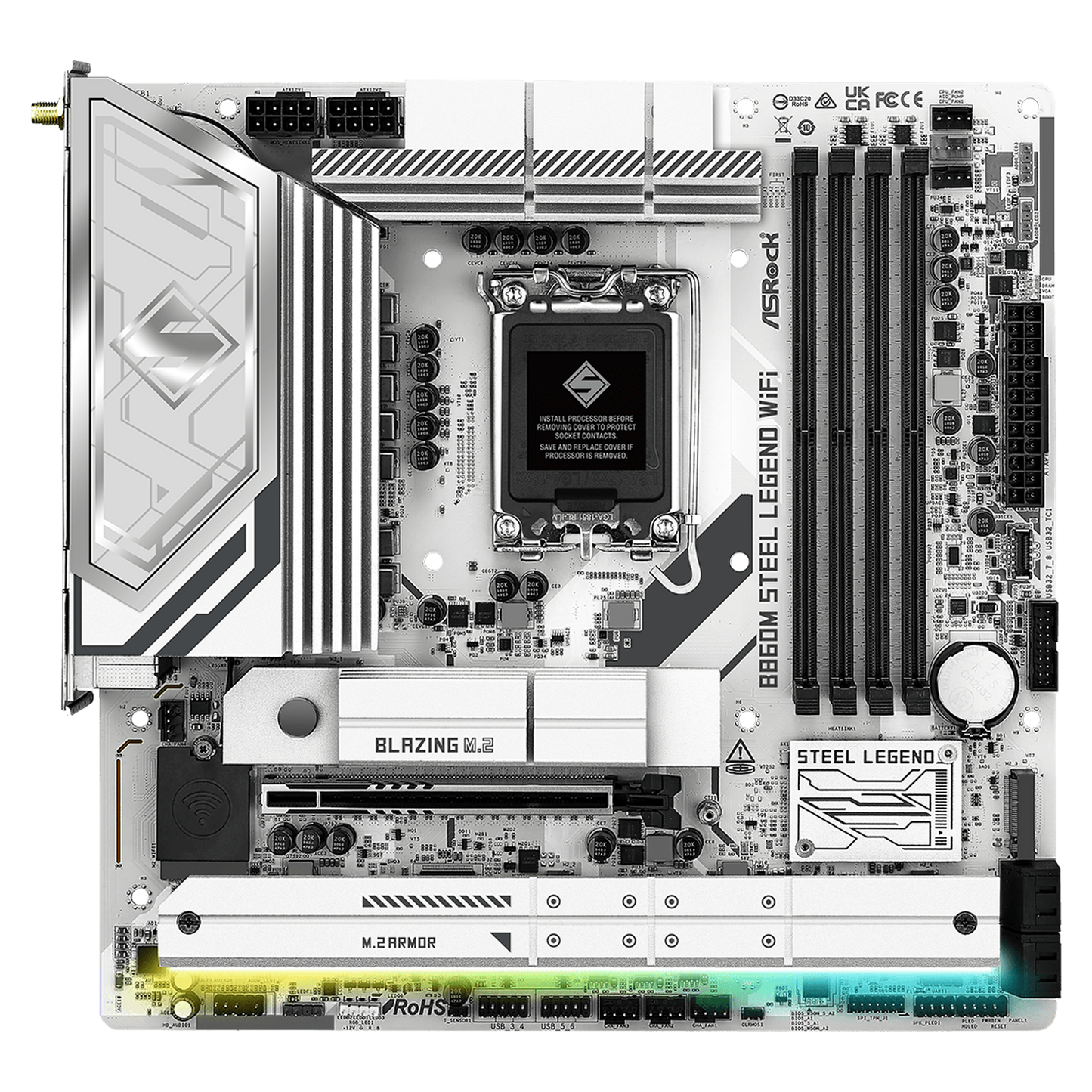 ASRock B860M Steel Legend WiFi LGA 1851