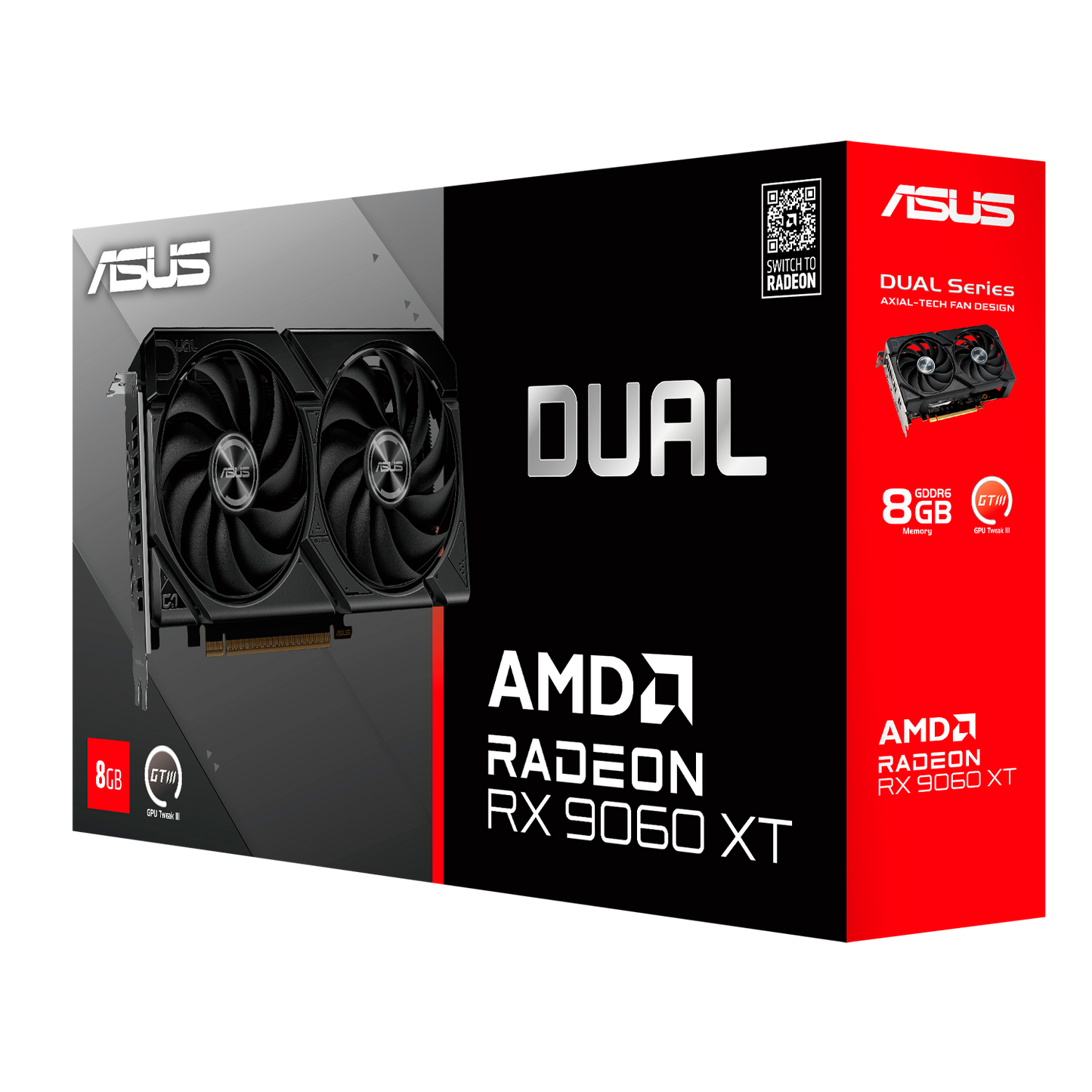 ASUS Dual Radeon RX 9060 XT 8G