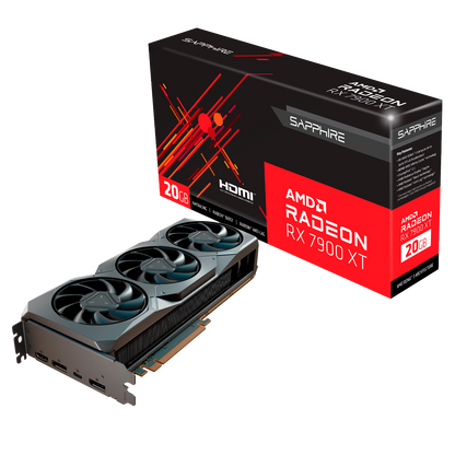 SAPPHIRE Radeon RX 7900 XT 20GB GDDR6