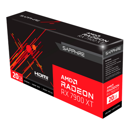 SAPPHIRE Radeon RX 7900 XT 20GB GDDR6