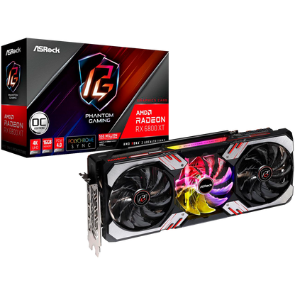 ASRock Phantom Gaming Radeon RX 6800 XT 16GB GDDR6