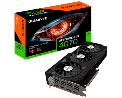 GIGABYTE GeForce RTX 4070 WINDFORCE OC V2 12GB GDDR6