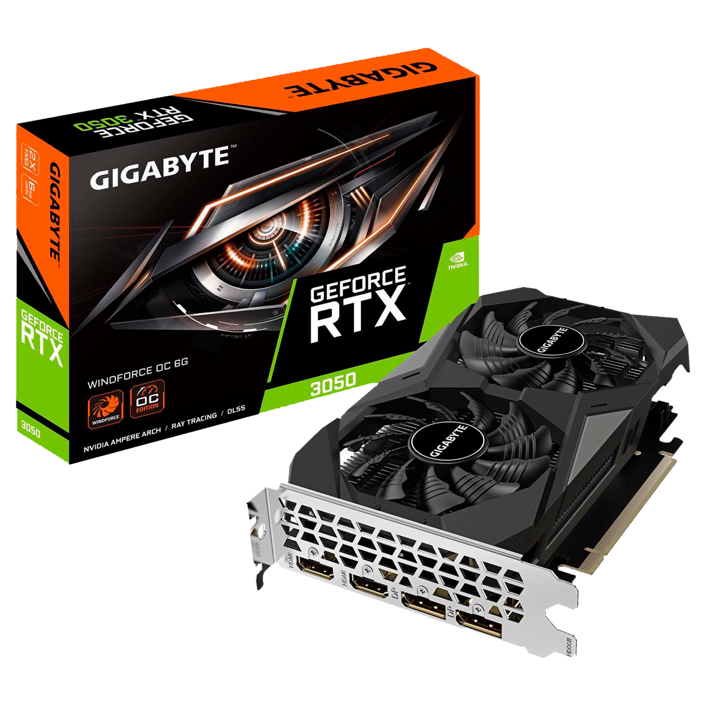 GIGABYTE WINDFORCE RTX 3050 6GB