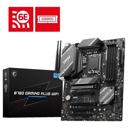 MSI B760 GAMING PLUS WIFI LGA 1700 DDR5