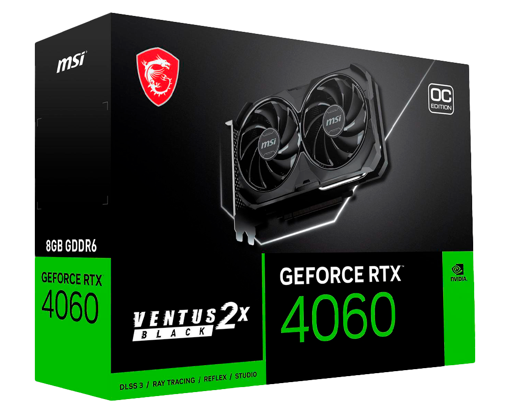 MSI Ventus GeForce RTX 4060 8GB GDDR6