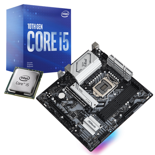 Intel Core i5 10400F + ASRockB560M Pro4