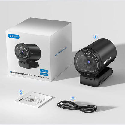 EMEET S600 4K Webcam