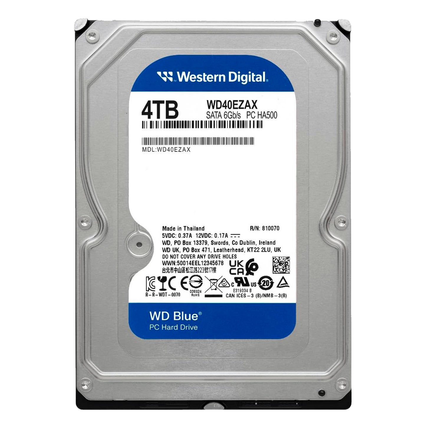 HDD Western Digital 4TB 3.5"