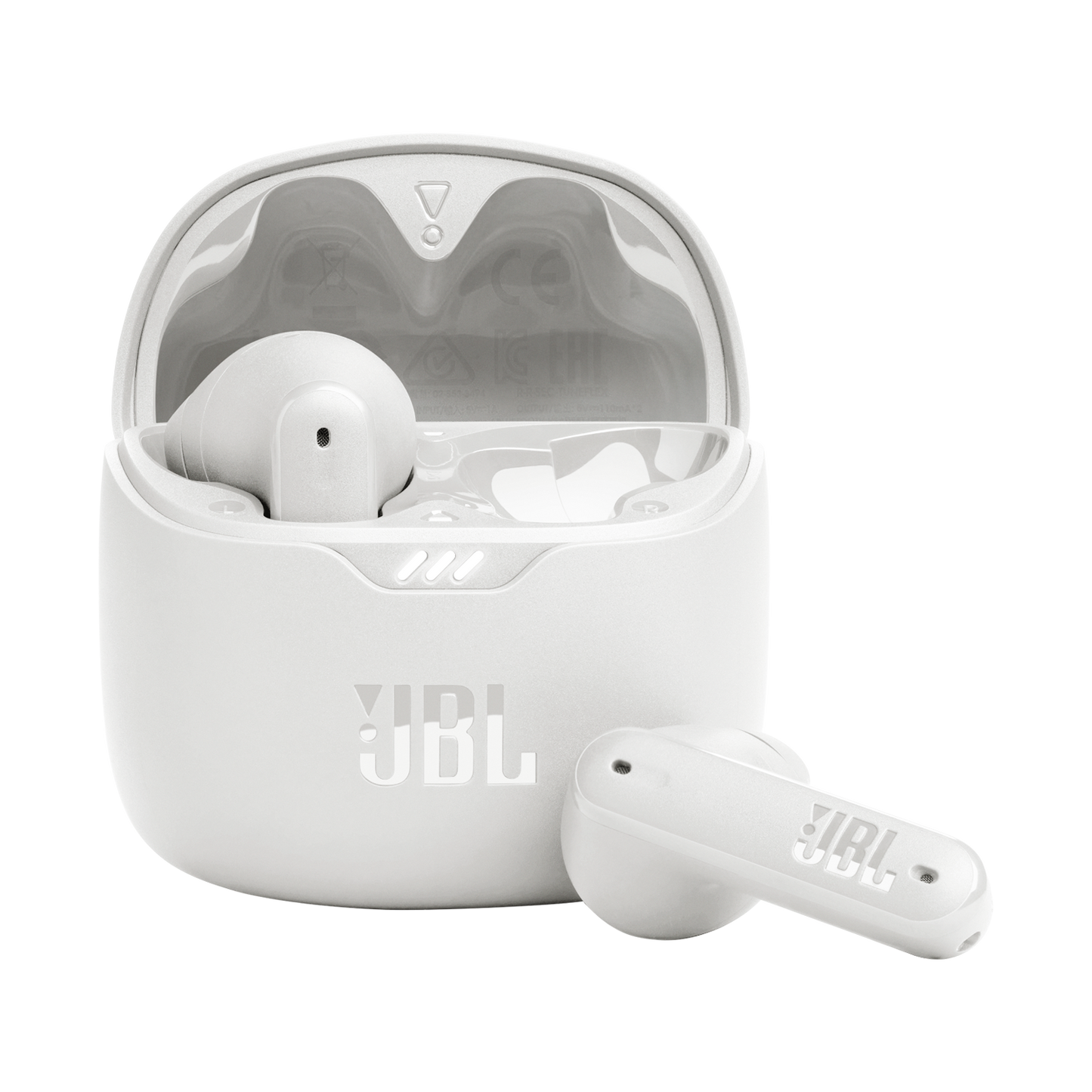 JBL Tune Flex White con Cancelacion de ruido