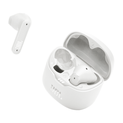 JBL Tune Flex White con Cancelacion de ruido